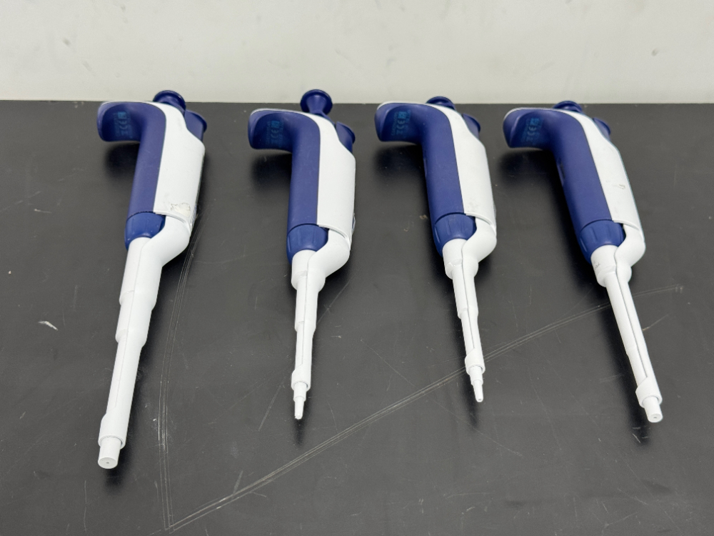 Image of Rainin Pipet-Lite XLS Single Channel Pipettes - Quantity 4